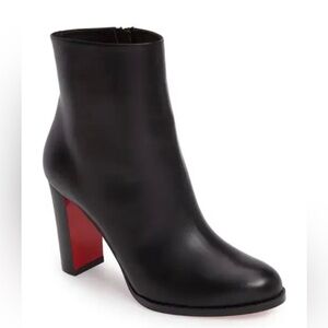 CHRISTIAN LOUBOUTIN Adox Leather Boots 85 - Black